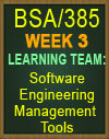 BSA/385 Software Engineering Management Tools